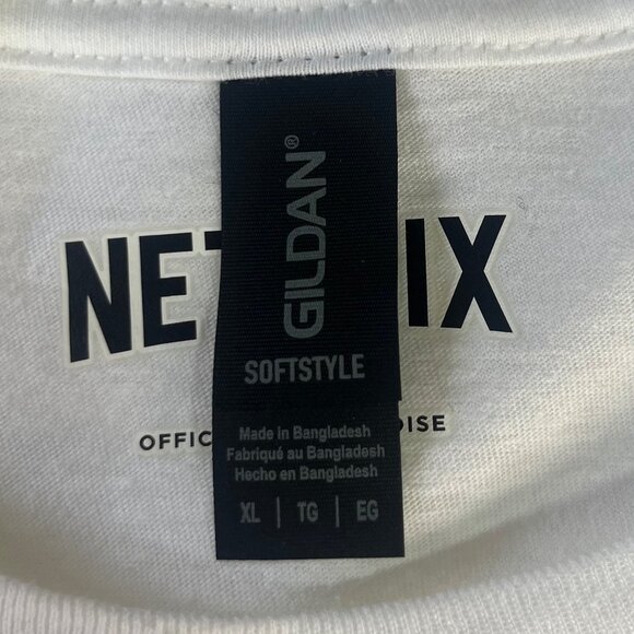 Netflix Official Merchandise Squid Game 001 TShirt XL White New - Picture 7 of 9
